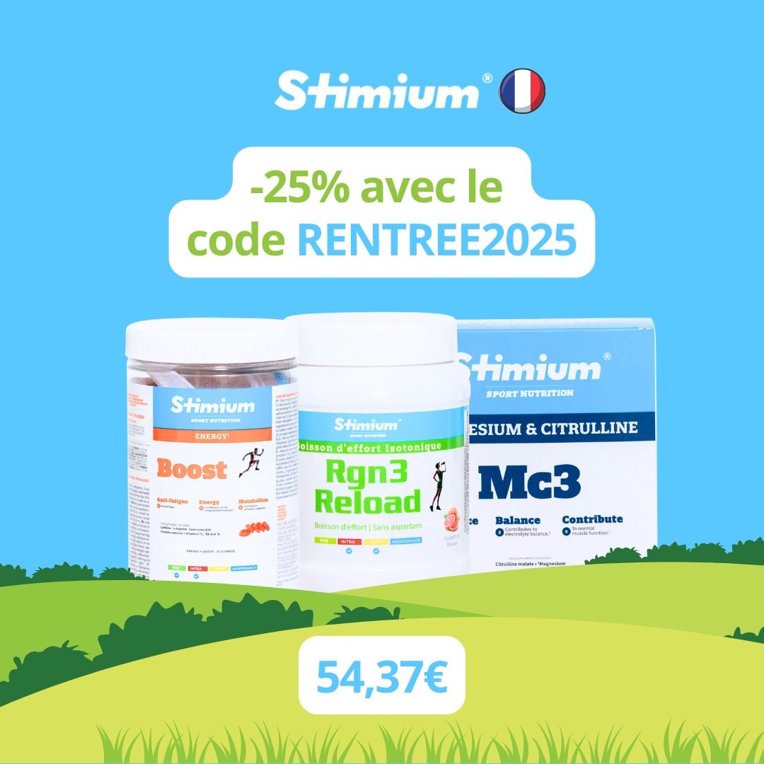 Pack Rentrée Sportive 2025 - Énergie, Performance & Récupération | Stimium
