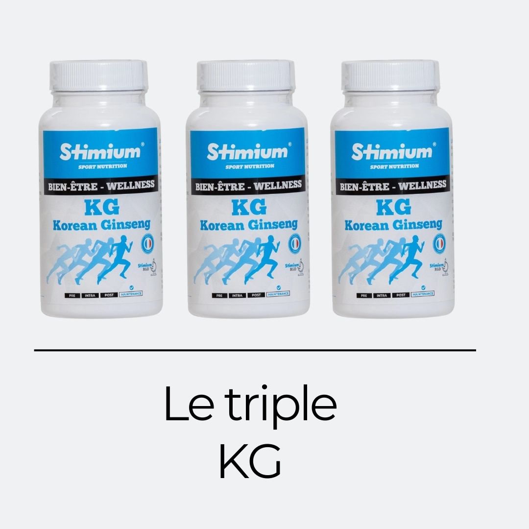 Stimium KG (lot de 3) Ginseng Coréen puissant & efficace