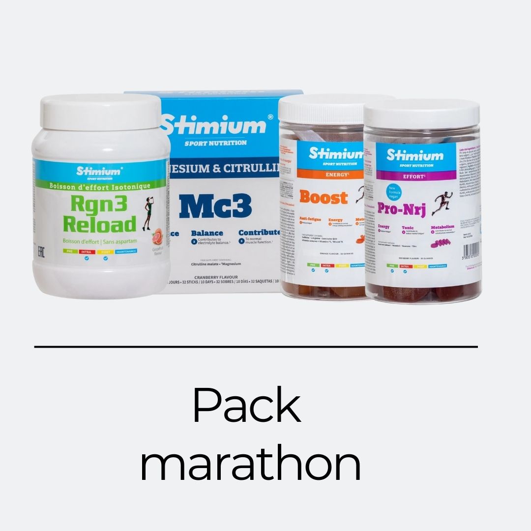 Pack Stimium Marathon pour atteindre le sommet !