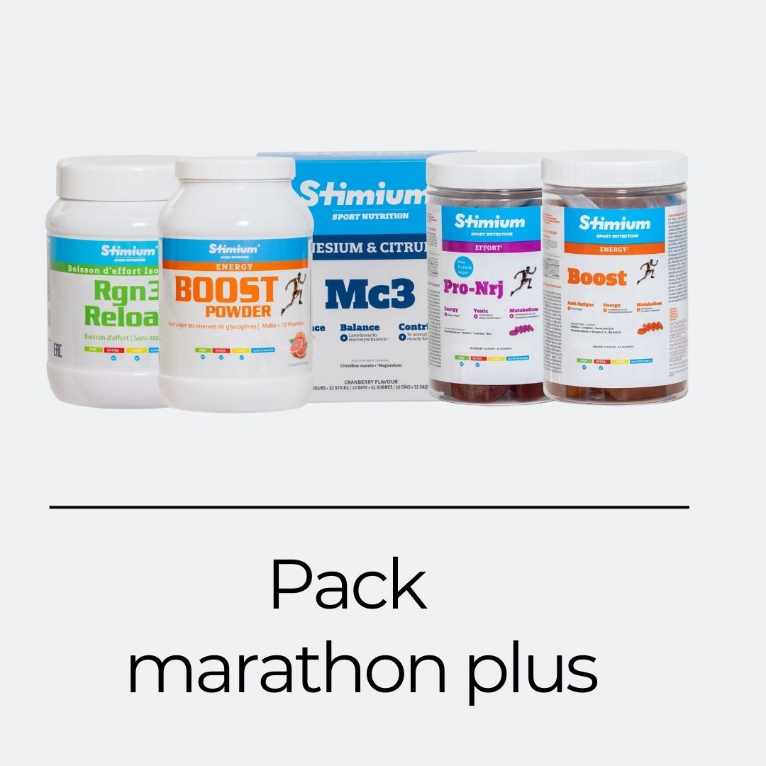 Stimium Marathon plus pack - the most complete for performance.