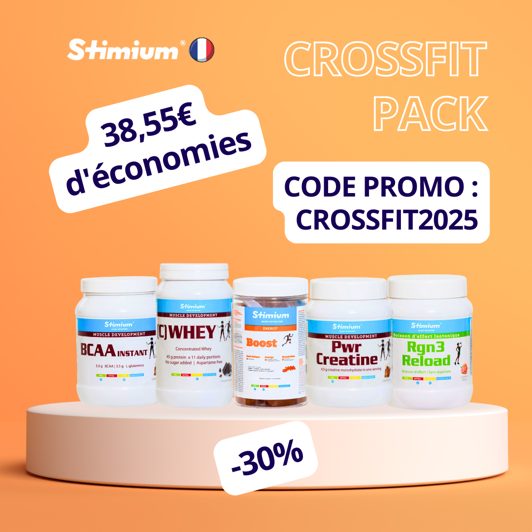 PACK CROSSFIT STIMIUM - PERFORMANCE et RÉCUPÉRATION OPTIMALE