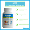 Stimium MVM, le produit multivitaminé associant 13 vitamines et 12 minéraux pour plus d’énergie et une protection de l’immunité, avant un effort physique intense et long, en cas de fatigue passagère et besoin d’un coup de fouet, pour mieux affronter de longues journées ou en période d’examen ou de concentration intense. A prendre en cure le matin pour être en forme toute la journée