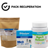 Pack Stimium Récupération pour reconstruire sa masse musculaire avec MC3 Stick gel sans sucre avec citrulline, RGN3 Reload Boisson isotonique pour reconstitution des nutriments et IsoCarb pour régénération complète du muscle