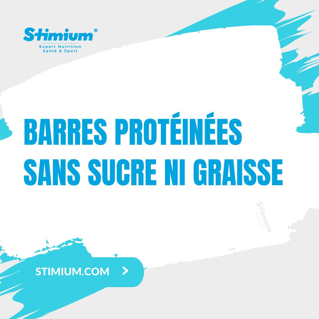 Barres Protéinées Sans Sucre ni Graisse – Laboratoires Stimium