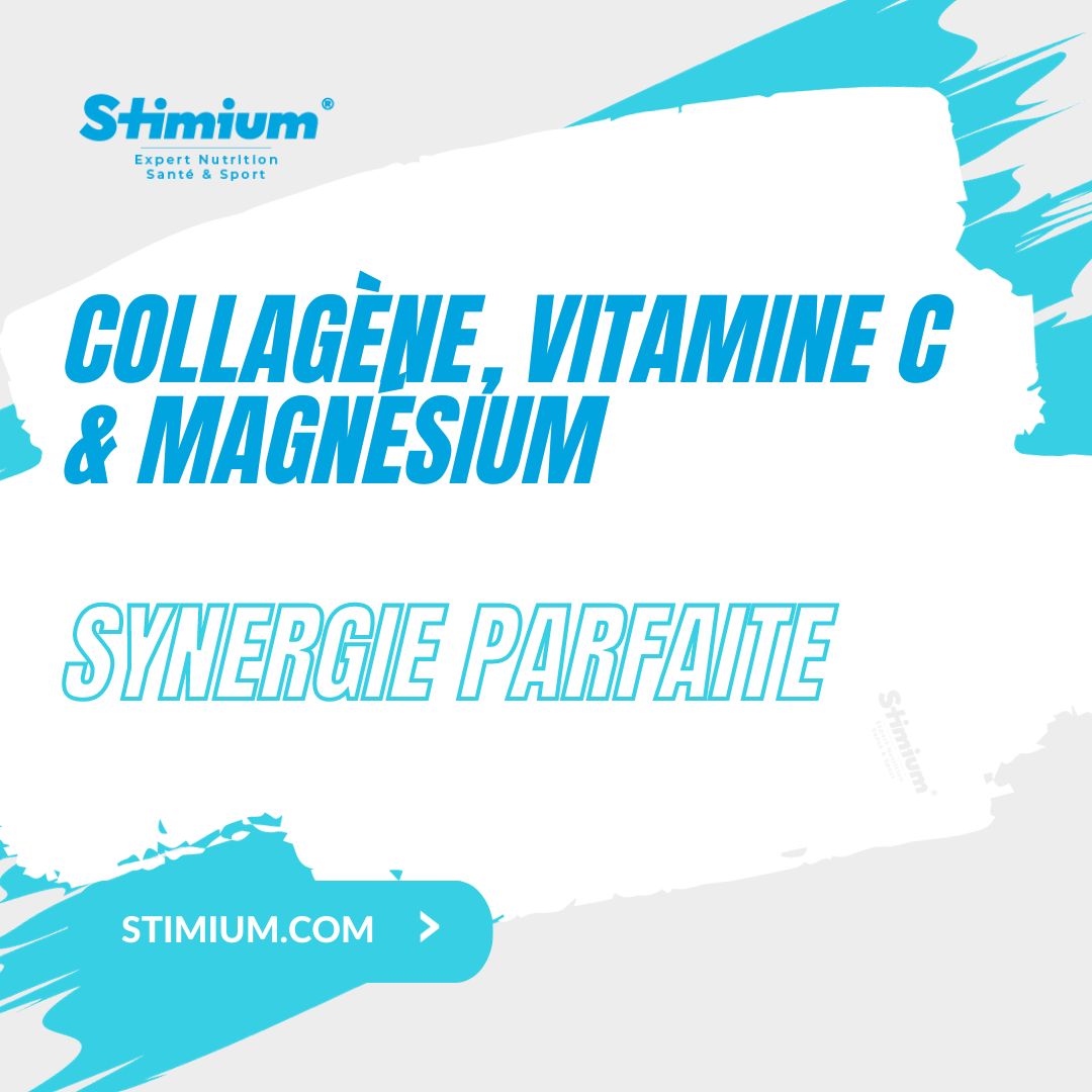 Collagène, Vitamine C & Magnésium Synergie Parfaite Laboratoires Stimium