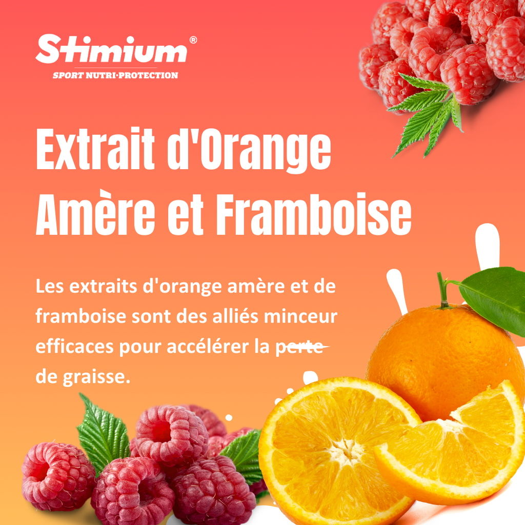 Découvrez L’extrait d’orange amère et l’extrait de Framboise pour le sport