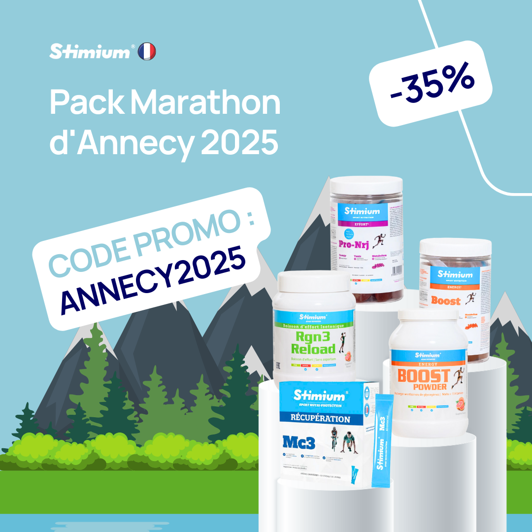 Pack Complement Alimentaire pour le Marathon d'Annecy : Performance & Endurance