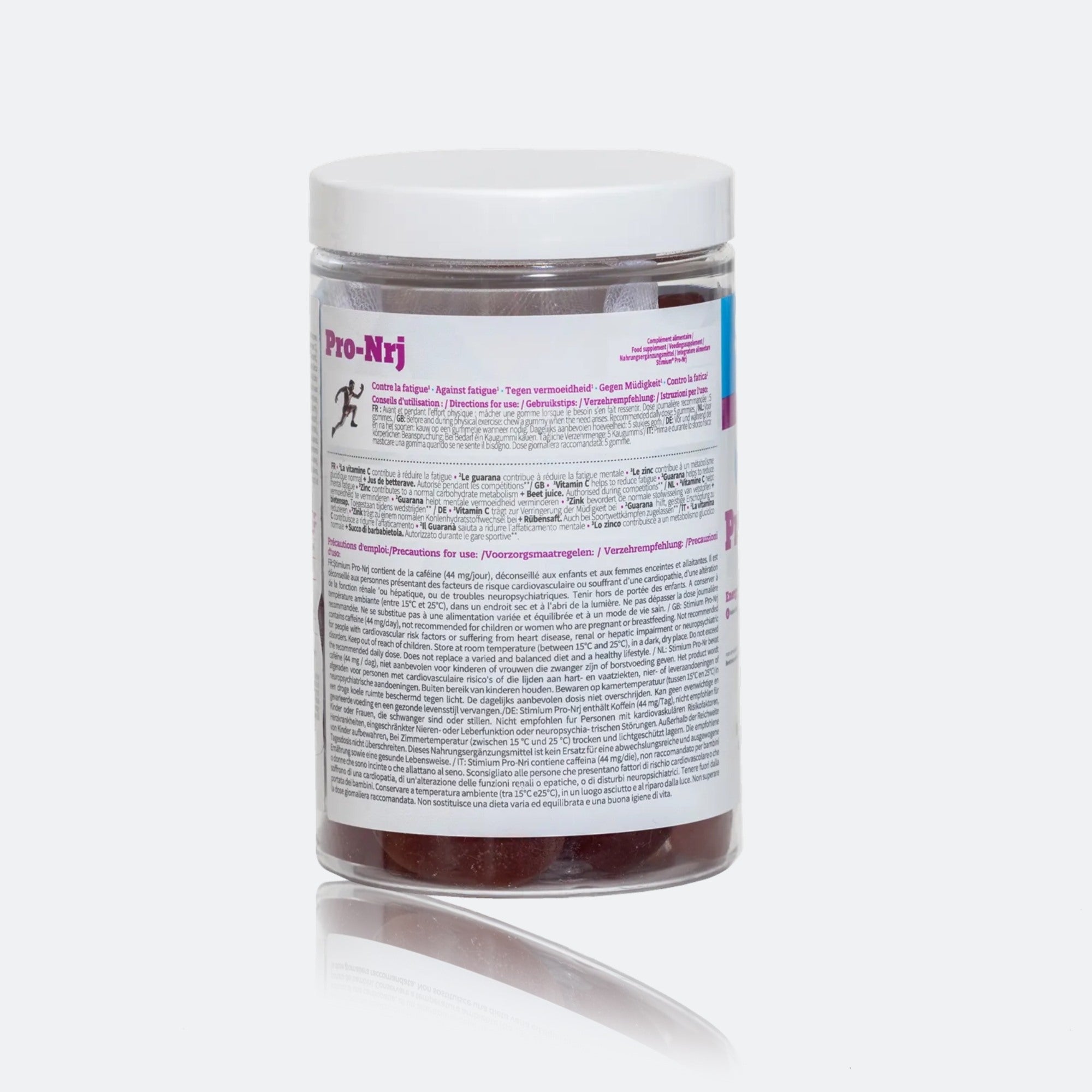 Stimium Pro-Nrj Gommes d'Effort pour endurance et cardio