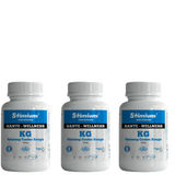 Pack de 3 Stimium KG Ginseng 500mg pour le prix de 2 seulement, plante adaptogène pour le stress, l’énergie, le mental dans un seul produit. Permet de protéger son immunite face aux infections, aide à garder un mental fort, aide à éliminer l’acide lactique pour une meilleure récupération, permet de protéger les fonctions respiratoires, lutte contre l’inflammation et le stress oxydatif et augmente la production de monoxyde d’azote (oxyde nitrique - NO)