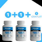 3 omega 3 dosage 1000mg riches en EPA et DHA pour le prix de 2 pour sante cardiovasculaire
