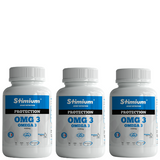 3 omega 3 dosage 1000mg riches en EPA et DHA pour le prix de 2 pour sante cardiovasculaire