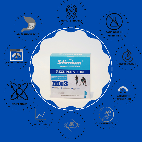 Stimium® Mc3 le stick gel numero 1 en France pour la recuperation dans les sports d'endurance