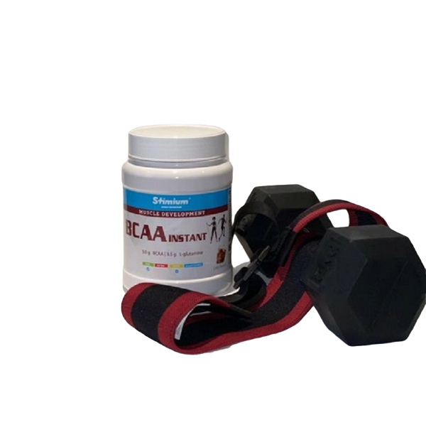BCAA Instant, meilleurs acides aminés, pour développement et récupération musculaire, le seul BCAA a libération immédiate associé à la L-Glutamine avec solubilité optimisée et assimilation rapide, pour empêcher le catabolisme et améliorer le métabolisme protéique nécessaire à la construction musculaire, en réduisant la fatigue liée à l’effort et en améliorant les performances