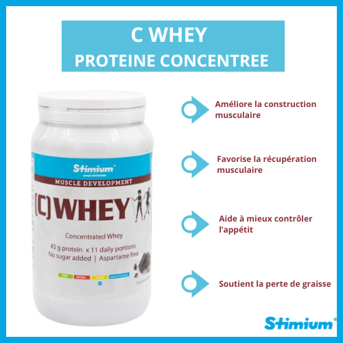 Stimium® [C] Whey chocolat Le standard WPC 80% essentiel POUR la CONSTRUCTION MUSCULAIRE Sculpter votre corps. régénérer vos muscles., perdre de la masse grasse, consolider sa structure musculaire. WPC 81% pour recuperation optimisee