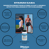 STIMIUM GABA, Bien-être physique et mental pour des performances optimales, Neurotransmetteur myorelaxant a double effet physiologique et psychologique, Stimium® GABA optimise la Perte de graisse, gain musculaire, Augmente la force, augmentation le débit cardiaque, améliore la mémoire et la concentration et améliore la qualité du sommeil, tout en stimulant  de manière importante la sécrétion d'hormone de croissance (HGH = Human Growth Hormone)