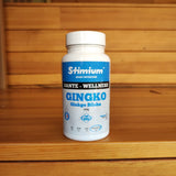 STIMIUM GINGKO, plante adaptogène avec effet pouvoir et puissance des anti-oxydants pour un effet décuplé pour améliorer les fonctions cognitives et le bien-être, favorise la circulation sanguine et lutter contre les jambes lourdes, lutter contre les radicaux libres, stimuler les performances sportives, via une augmentation du flux sanguin permettant une augmentation d’oxyde nitrique (NO), améliore la mémoire, la concentration et l’attention et réduit l’anxiété.