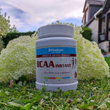 BCAA Instant, meilleurs acides aminés, pour développement et récupération musculaire, le seul BCAA a libération immédiate associé à la L-Glutamine avec solubilité optimisée et assimilation rapide, pour empêcher le catabolisme et améliorer le métabolisme protéique nécessaire à la construction musculaire, en réduisant la fatigue liée à l’effort et en améliorant les performances