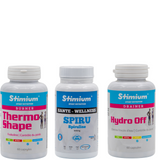 Pack Stimium Minceur pour retrouver un corps de rêve, perdre ses kilos, bruler des graisses dans le cadre d'un régime équilibré et d'une pratique sportive, avec un bruleur, un draineur et la Spiruline comme antioxydant favorisant la chasse aux mauvaises graisses !