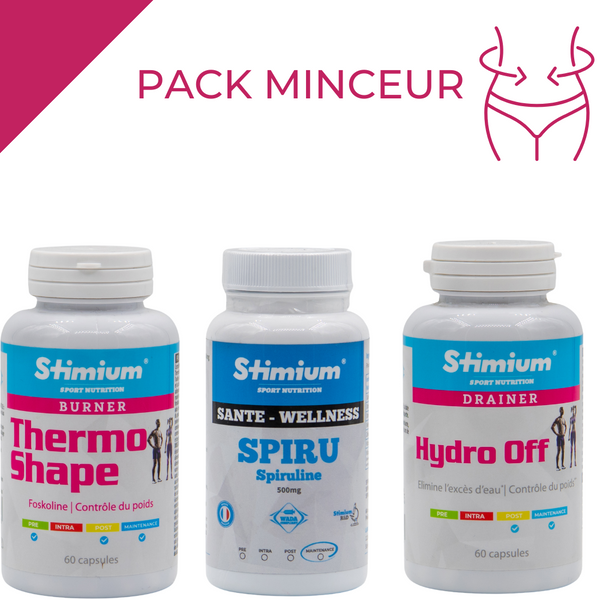 Pack Stimium Minceur Perte poids et graisses pour meilleure silhouette -  Laboratoires Stimium