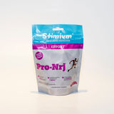 Stimium Pro Nrj, Gommes d’effort pour les sportifs d’endurance, sur de longues durées, avec vitamine C, guarana, jus de betterave, maltodextrine et zinc. Energie immédiate sans maux de ventre, mieux et que les gels et solution pour remplacer les gels