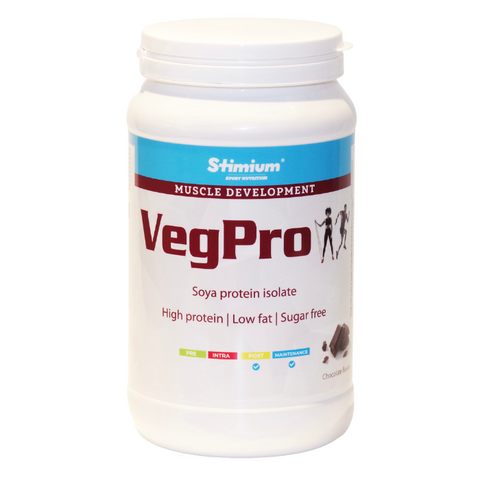 Stimium® VegPro 95% Isolat de protéines DE SOJA POUR CONSTRUCTION MUSCULAIRE, pour régénérer vos muscles, pour perdre de la masse grasse - produit Vegan