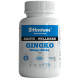 STIMIUM GINGKO, plante adaptogène avec effet pouvoir et puissance des anti-oxydants pour un effet décuplé pour améliorer les fonctions cognitives et le bien-être, favorise la circulation sanguine et lutter contre les jambes lourdes, lutter contre les radicaux libres, stimuler les performances sportives, via une augmentation du flux sanguin permettant une augmentation d’oxyde nitrique (NO), améliore la mémoire, la concentration et l’attention et réduit l’anxiété.