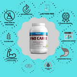 Iso Carb Soja Vanille - Boisson de recuperation developpee pour le plus grand club professionnel francais  le PSG a base de proteine isolate de soja concentree a 95% et glucides glucose fructose