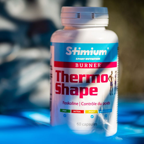 Stimium® ThermoShape bruleur de graisse avec Forskoline pour combattre les kilos en trop et atteindre un poids de forme optimal, se sentir plus léger, mieux dans son corps et améliorer ses performances