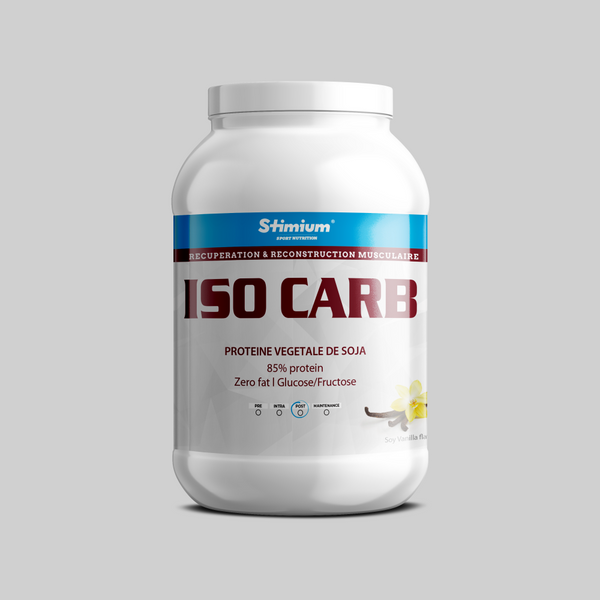 Stimium Iso Carb Soja Récupération Vanille 4Kg