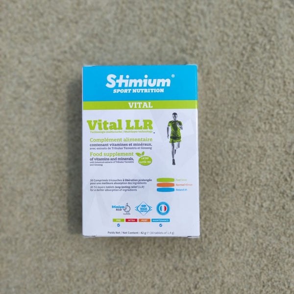 Stimium Vital LLR, comprimé 3 couches vitamines minéraux avec Ginseng et Tribulus