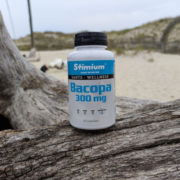 STIMIUM BACOPA plante adaptogène avec effet sur la concentration, pour entrainer le cerveau - Solution pour maintenir une concentration illimitée, neuroprotecteur grâce à une action combinée sur les cellules, le métabolisme et les vaisseaux, lutte contre certains troubles cognitifs ou de l'humeur : anxiété, troubles cognitifs, permet d’augmenter la motivation et d’intensifier les efforts et d’augmenter la vitesse de traitement des informations
